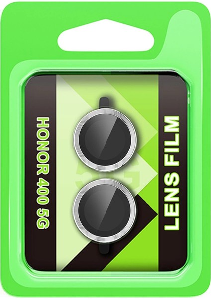 Huawei Honor 400 Raze Metal Kamera Lens - Gümüş