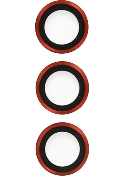 Samsung Galaxy S23 Metal Kamera Lens - Kırmızı