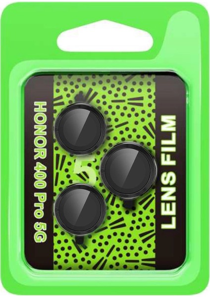 Huawei Honor 400 Pro 5g Raze Metal Kamera Lens - Siyah