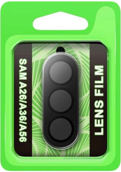 Samsung Galaxy A26 Raze Metal Kamera Lens - Siyah