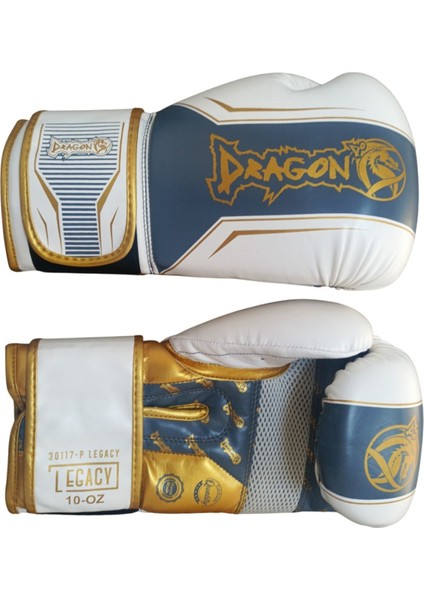 Legacy Kick Boks Eldiveni Boks Eldiveni Muay Thai Eldiveni ve Eldiven Taşıma Çantalı Beyaz Altın indirimleri