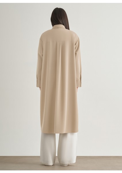 Gömlek Yaka Düz Taş Kadın Tunik M2MZ1030210240 modelleri