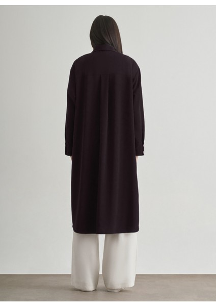 Gömlek Yaka Düz Siyah Kadın Tunik M2MZ1030210240 modelleri