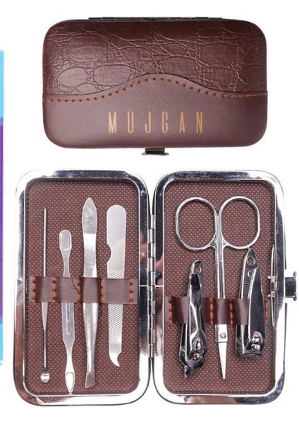 7 Parça Paslanmaz Çelik Manikür ve Pedikür Seti modelleri