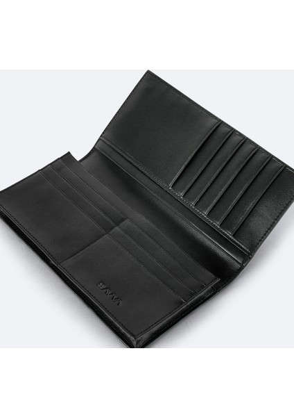 Erkek Siyah Dokulu Cüzdan B009572