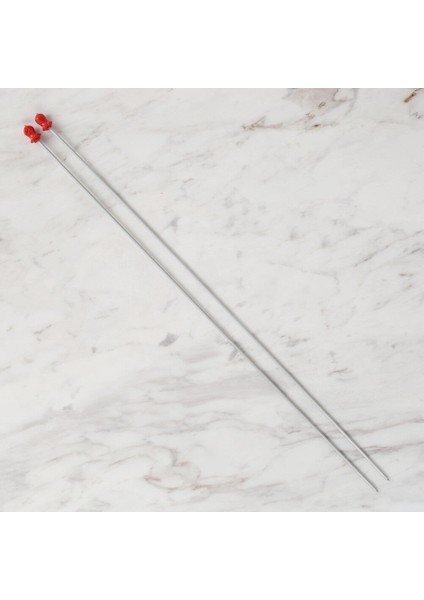 Loren Crafts 2 mm 35 cm Klasik Alüminyum Örgü Şişi