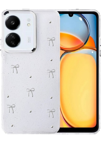 Xiaomi Redmi 13C Fiyonk Desenli Kapak - Desen 6