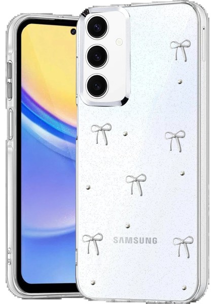 Samsung Galaxy A35 5g Fiyonk Desenli Kapak - Desen 6