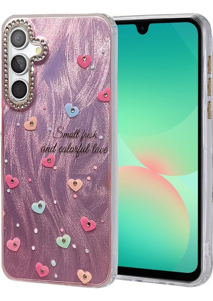 Samsung Galaxy A26 Kılıf Blade Aynalı Desenli Kapak - Desen 8