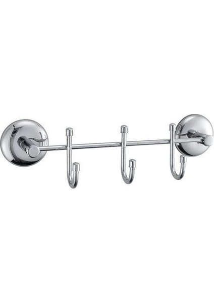 3 Kancalı Dekoratif Askılık Mutfak Banyo Duvar Yüzeyi Askısı