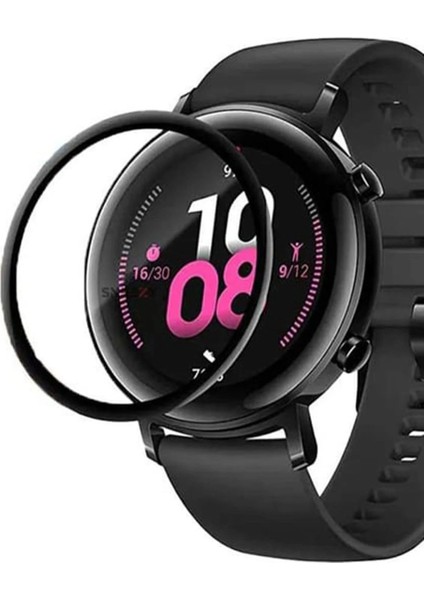 Huawei Watch GT2E Polymer Nano Ekran Koruyucu - Şeffaf
