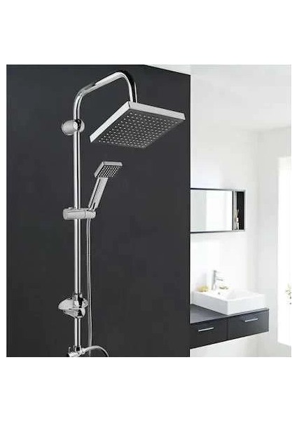 Rain Duş Robotu Tepe Duş Seti Duş Başlığı Sistemi Seti Yağmurlama Duş Robotu Fonksiyonel Du fiyatları