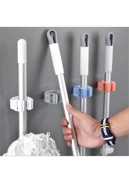 Duvara Monte Mop Paspas Tutucu