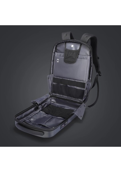 The Ratio Arc Şarj Portlu Kilitli Laptop Çantası MR7917_01 46 x 31 x 9 cm Beyaz modelleri