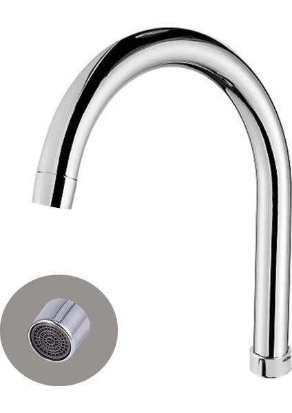 Mix Delta Su Tasarruflu Paslanmaz Lavabo Batarya Borusu