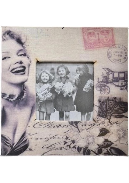 Decotown Marilyn Monroe Tasarım Ahşap Resim Fotoğraf Çerçevesi fiyatları