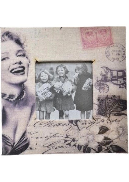 Decotown Marilyn Monroe Tasarım Ahşap Resim Fotoğraf Çerçevesi fırsatları