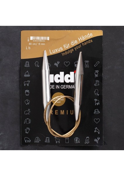 Addi 15MM 80CM Klasik Misinalı Şiş - 105-7