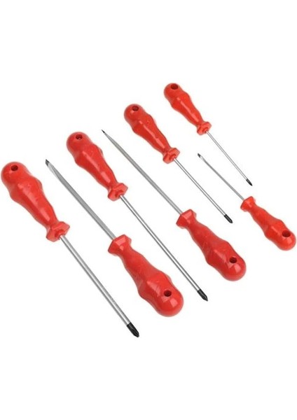 Mıknatıslı Düz ve Yıldız Tornavida Seti 7 Adet