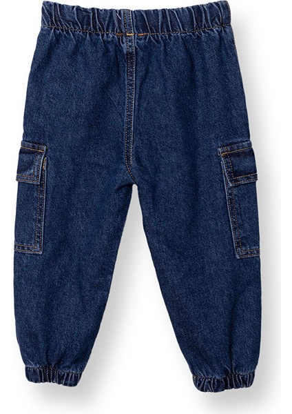 Erkek Bebek New Year Denim Pantolon Lastikli Paça fiyatları