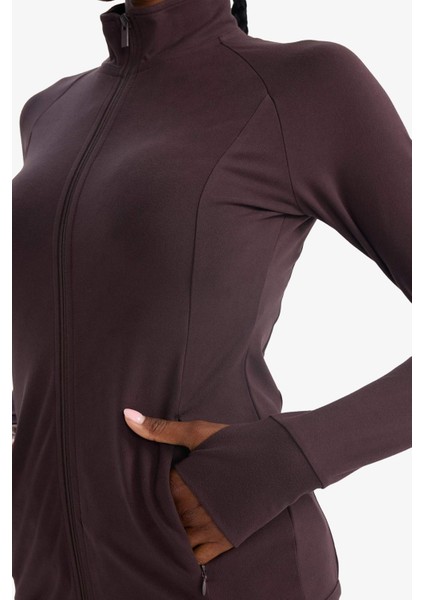 Slim Fit Dar Kesim Dik Yaka İçi Yumuşak Tüylü Hırka G4087AX25AU fırsatları