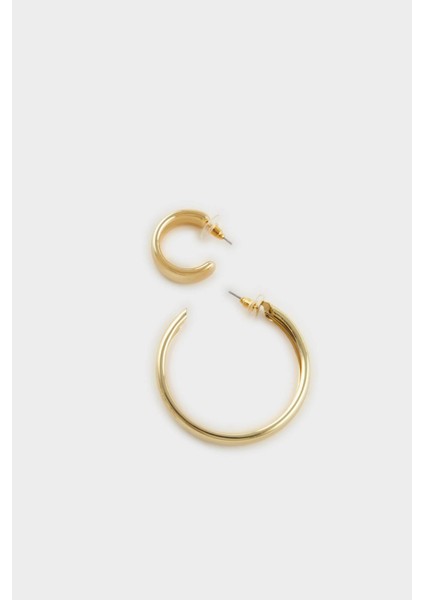 Kadın 2'li Gold Küpe G5109AXNS fiyatları