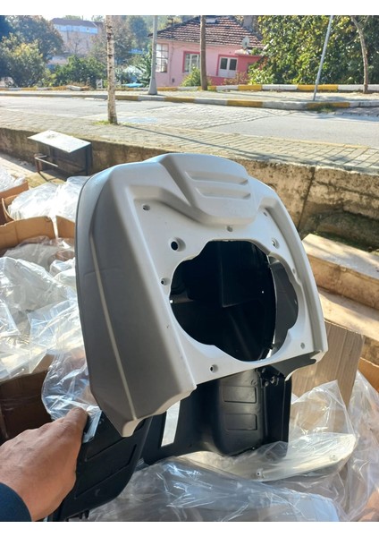 Ön Far Grenajı Beyaz 4000W Ebike