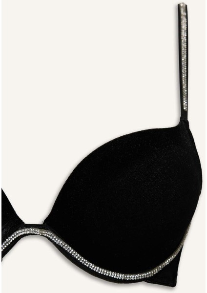 Kadife Kaplı Full Push Up Balenli Tişört Bra G0997AX25WN modelleri