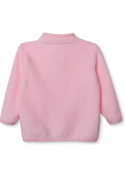 Kız Bebek Polar Hırka Dik Yaka Uzun Kol fiyatları