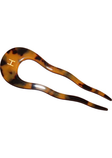 Siyah - Sarı Saç Aksesuarı French Pın Sıyah Sarı