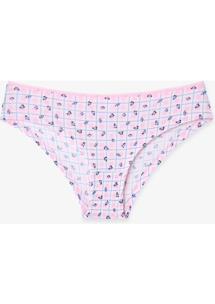 Daisy Çiçek Desenli Normal Bel 3'lü Hipster Külot fırsatları