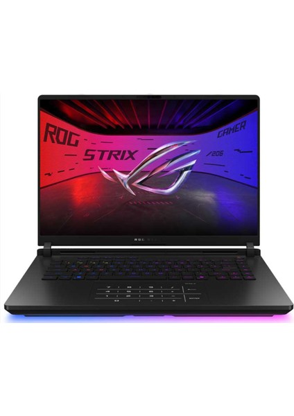 Vr Aı Readyasus Rog Strix Scar 16 G635LX Oyuncu Laptop — 24GB Nvıdıa Geforce Rtx 5090 - 128GB Ddr5 Ram - Intel Core Ultra 9 Hx - 4tb Pcıe Nvme G4 SSD - 16" 2.5k 240Hz Miniled 1200 Nit - Siyah - W11