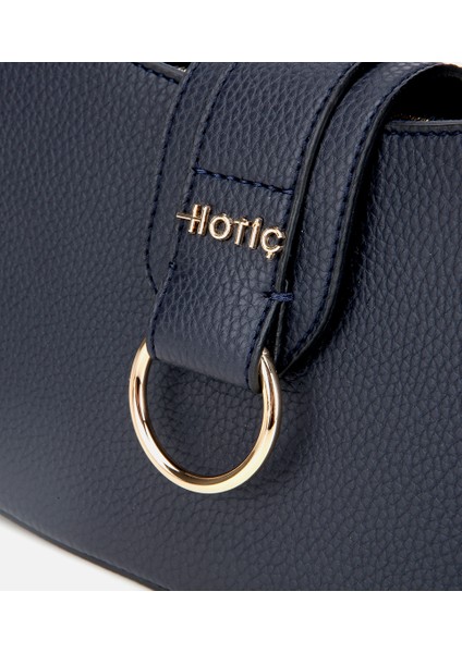 03CAH317160A680 KADIN Lacivert Kilit Detaylı Omuz Çantası fiyatları