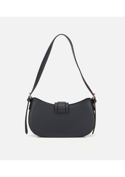 03CAH317160A680 KADIN Lacivert Kilit Detaylı Omuz Çantası