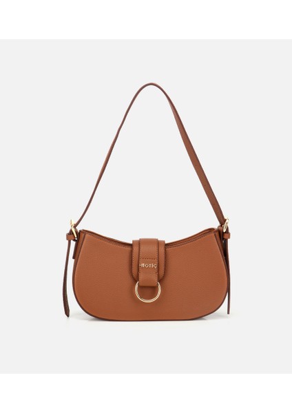 03CAH317160A370 KADIN Taba Kilit Detaylı Omuz Çantası