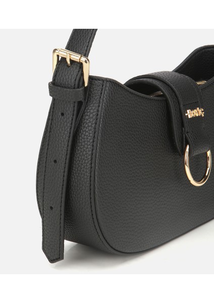 03CAH317160A100 KADIN Siyah Kilit Detaylı Omuz Çantası indirimleri