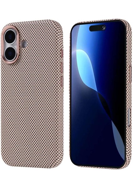 iPhone Uyumlu 17 Kılıf M-Safe Şarj Özellikli Karbon Fiber Görünümlü Zore Nekst Kapak