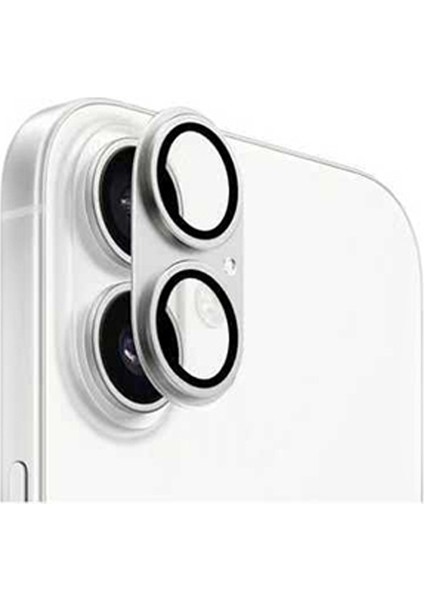 iPhone Uyumlu 17 Zore Cl-20 Kamera Lens Koruyucu-Gümüş