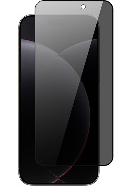 iPhone Uyumlu 17 Pro Max Zore Rika Premium Hayalet Temperli Cam Ekran Koruyucu