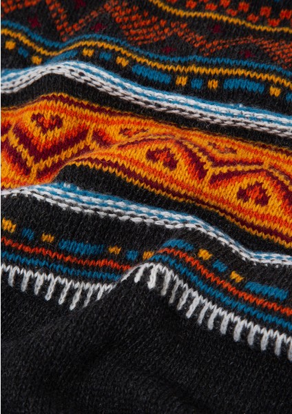 Yün Karışımlı Jakarlı Kazak 070656-29822