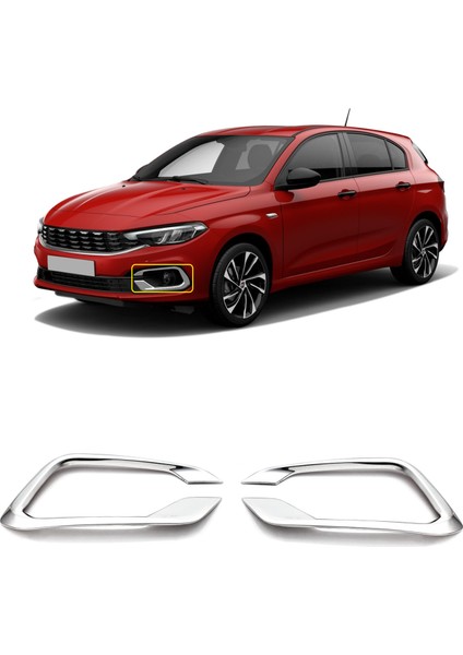 Fiat Egea HB Krom Sis Çerçevesi 2 Prç. 2020 Üzeri fiyatları