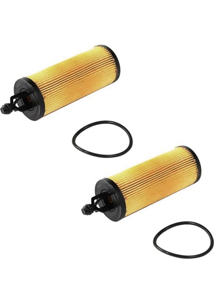 2x Yağ Filtresi Jeep Grand Cherokee / Wrangler / Chrysler / Dodge Ram Promaster Için Araba Yağı Filtresi 68191349AA 68191349AA (Yurt Dışından)