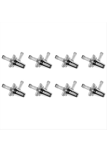 8pcs Evrensel Motosiklet Dik Açısı Sline Yakıt Filtresi Kawasaki Yamaha Için 1/4 Inç 6mm Hortum Hatları (Yurt Dışından)