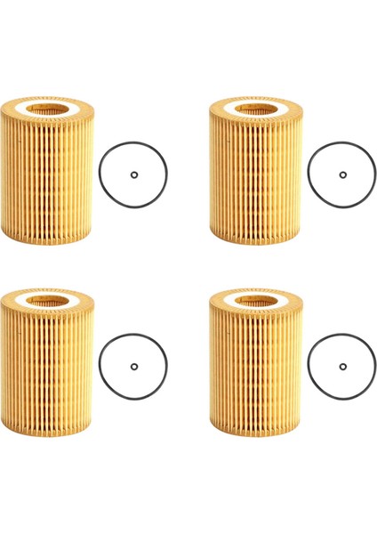 Mercedes-Benz Için 4x Motor Yağı Filtresi W164 W166 W211 W212 Jeep Grand Cherokee Için Sprinter A6421840025 (Yurt Dışından)