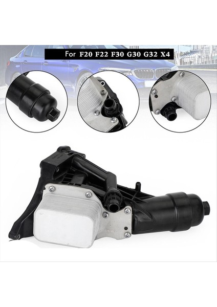 11428596283 11428586673 Motor Yağı Soğutucu Filtre Muhafazası Bmw F22 F23 F30 F31 F34 G01 G30 (Yurt Dışından) fiyatları