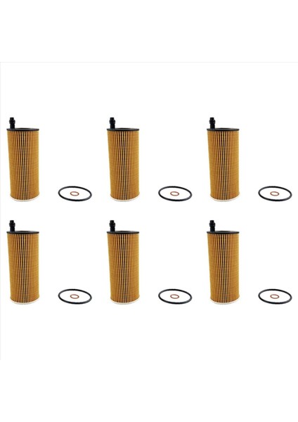 6x Bmw F10 F25 F30 F30 F31 328D X3 Yağ Filtre Kiti OX404DECO (Yurt Dışından)