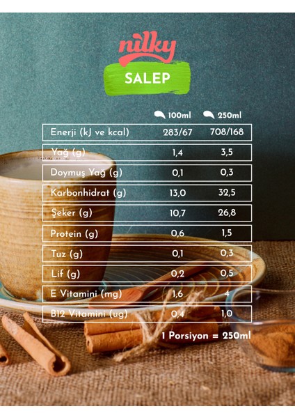 Vegan Salep 10 x 1 Lt