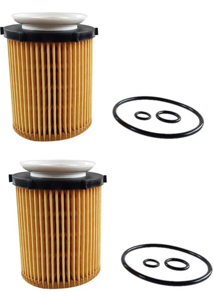 Mercedes -Benz C E Cla Için 2x Motor Yağı Filtre Kiti (Yurt Dışından)