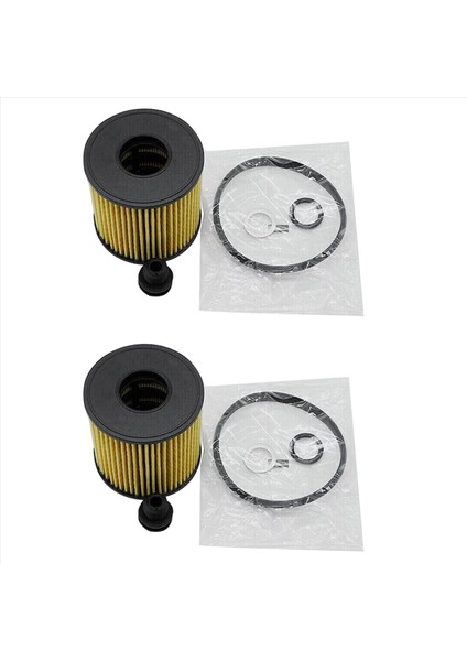 2x Otomatik Yağ Filtre Elemanları Kıa Için Takım Hyundai Sonata Için 2020 K5 IX35 2 0 263502J000 26350 2J000 26350-2J000 (Yurt Dışından)
