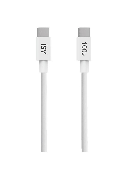 IUC-0028 100W Braided E-Mark Çipli Usb-C 1m Örgülü Şarj Kablosu